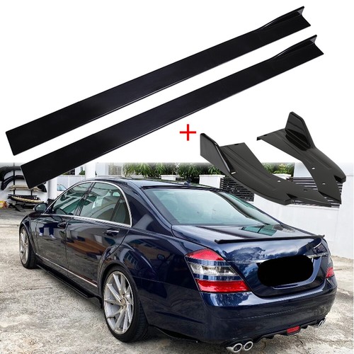 Side skirt panels rear - skirt,