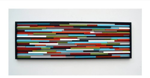 Woodland slits wall art - woodland,