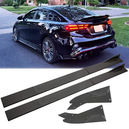 Carbon side skirt panels - skirt,