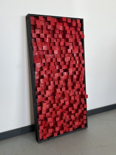 For custom red and - , black