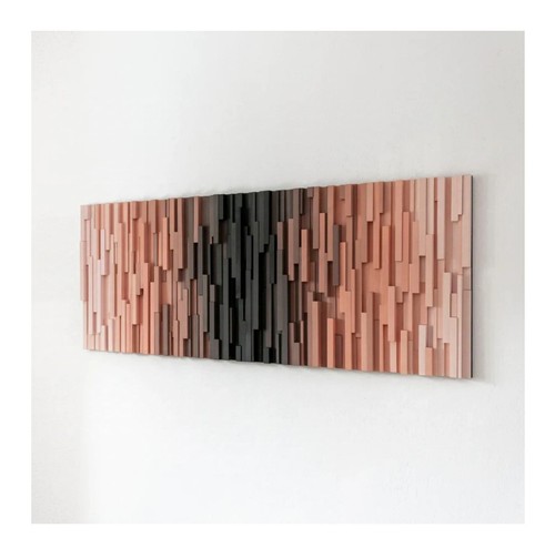 Geometric slits wall art - wall,
