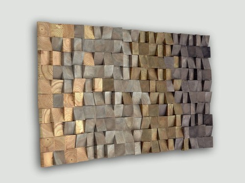 Wooden wall art sound - wooden,
