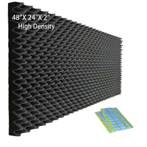 Egg crate foam panel 2 - crate, 48"24"2"